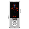 Pedal Afinador de Guitarra Rowin LT-910 Mini Afinador Cromático com Display de LED e True Bypass - Acessório para Guitarra Elétrica e Baixo