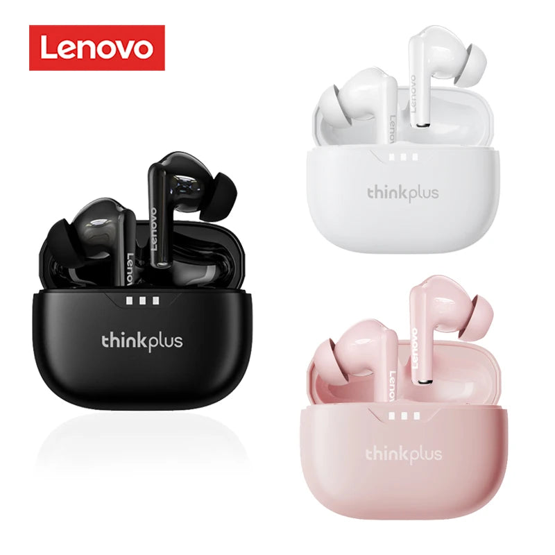 Fone de Ouvido Sem Fio Lenovo LP3 Pro TWS | Bluetooth 5.3, Som Hi-Fi e Baixa Latência