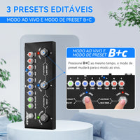 Pedal Multi-Efeitos M-Vave Cube Baby Recarregável Interface Áudio Cuvave - BAIXO