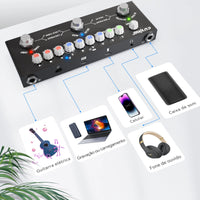 Pedal Multi-Efeitos M-Vave Cube Baby Recarregável Interface Áudio Cuvave - BAIXO